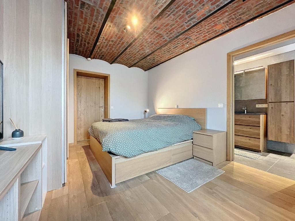 Chambre 1 Nivelles - Logement Chez Raoul avec salle de bain privée