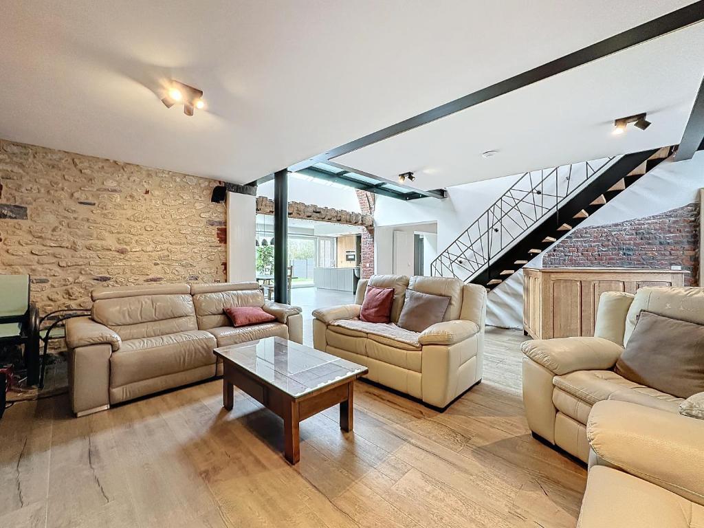 Maison d'hôtes Chez Raoul à Nivelles - Ancienne grange rénovée en logement de charme